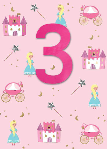 Picture of HAPPY 3RD BIRTHDAY PRINCESS